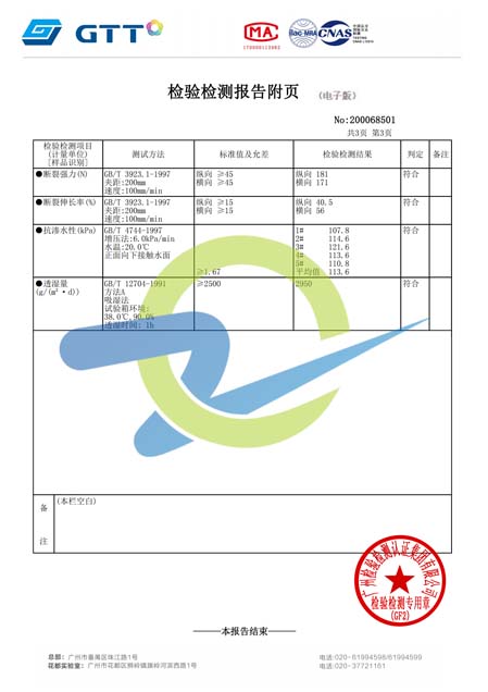 高透TPU復合面料